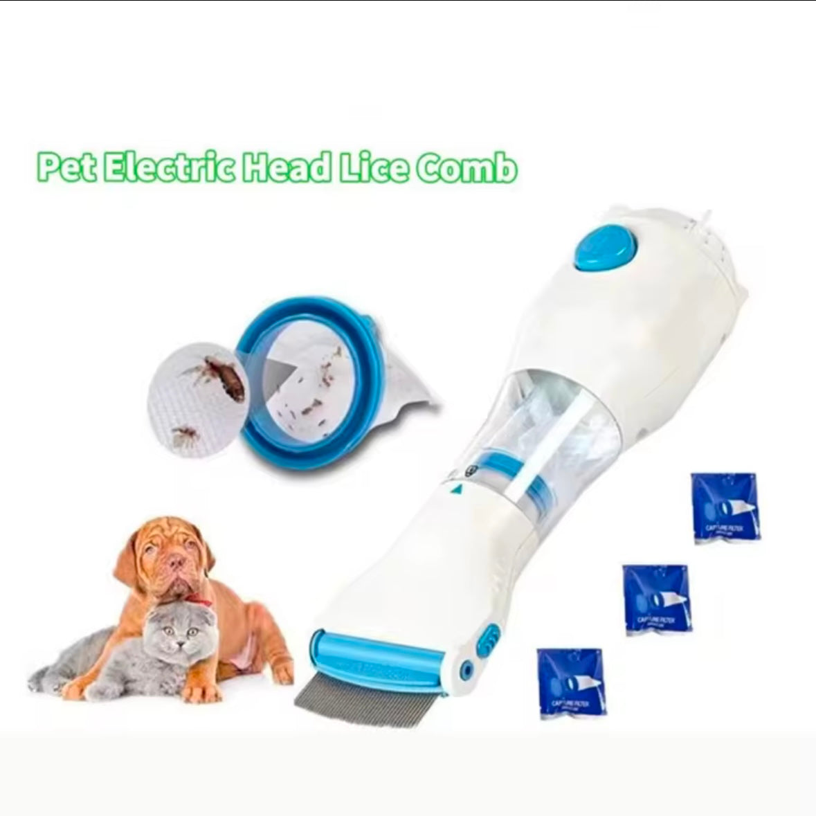 Električni češalj za uklanjanje vaški i gnjida