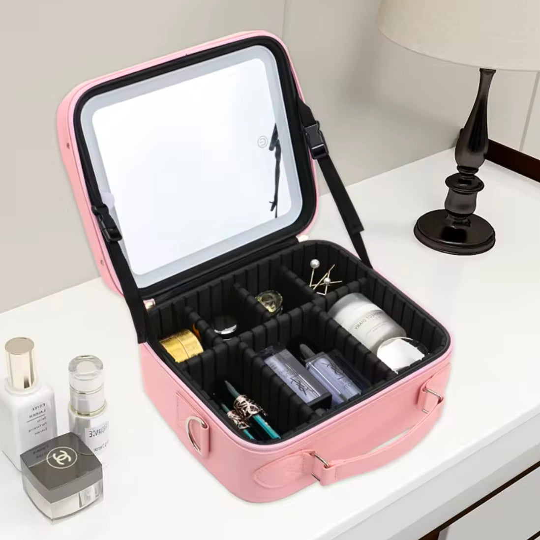 Neseser za šminku - roze