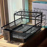 Metalni stalak za sušenje posuđa